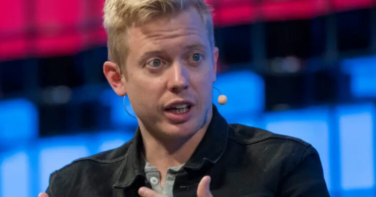 Steve Huffman, CEO of Reddit, delivers remarks on ‘Redesigning Reddit’ during the Web Summit in Lisbon, Portugal, Nov. 8, 2017. Horacio Villalobos | Corbis | Getty Images