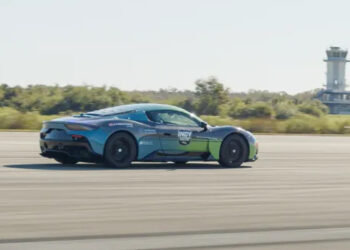 Maserati's Driverless Supercar Shatters Speed Record