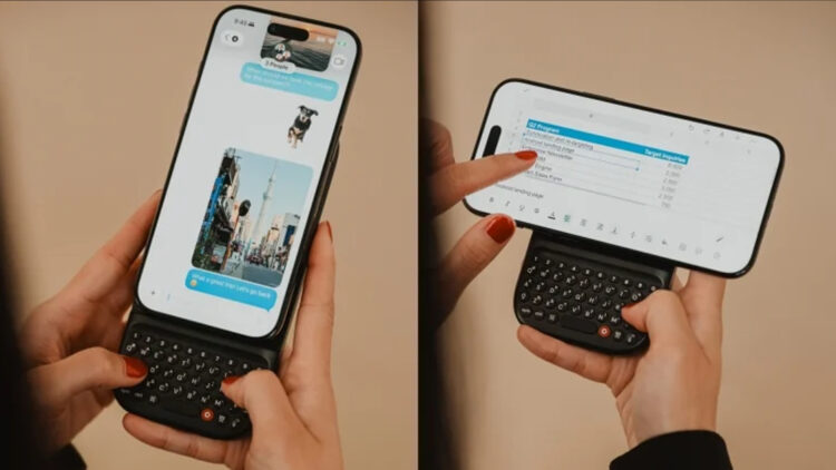 Attachable iPhone Keyboard