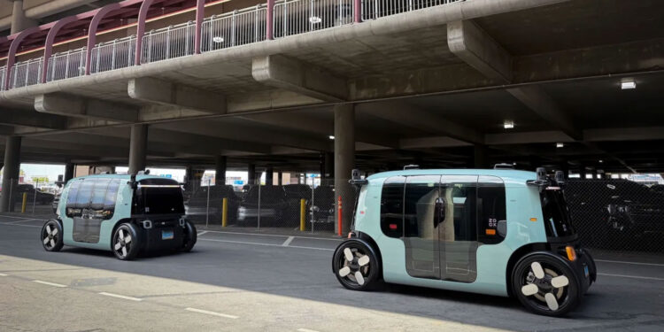 Zoox Takes Its Robotaxis to Las Vegas Airport, Raising the Stakes for Uber and Lyft